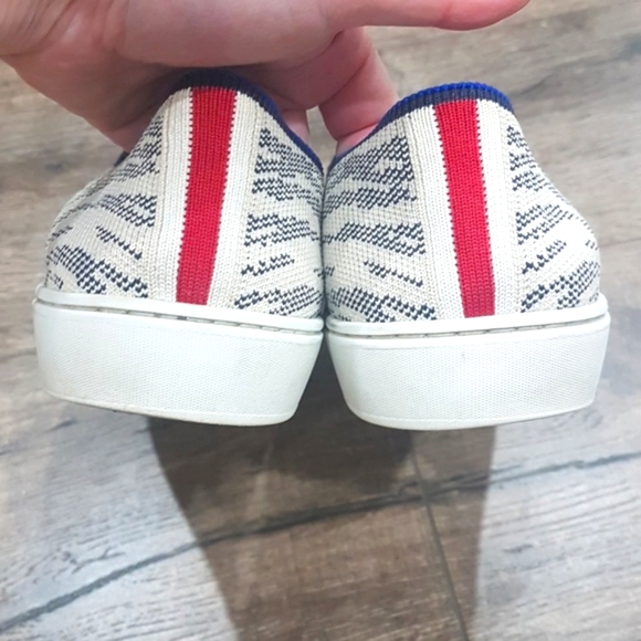 ROTHY'S Maritime Tiger Sneaker Shoe Size 11 - Picture 5 of 11